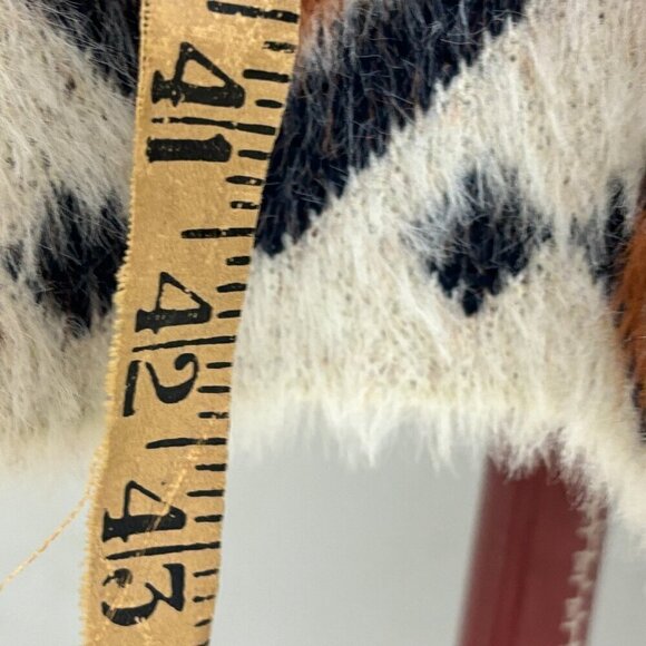 Sweet Lovely by Jen Long Aztec Cardigan Women's Sz S/M Open Front Pockets Soft - Picture 10 of 10